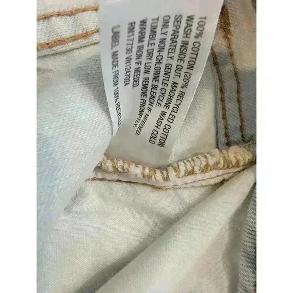 Wild Fable Jean Shorts Women 4 Super High Rise Cut Off Distress Denim New - Picture 14 of 15